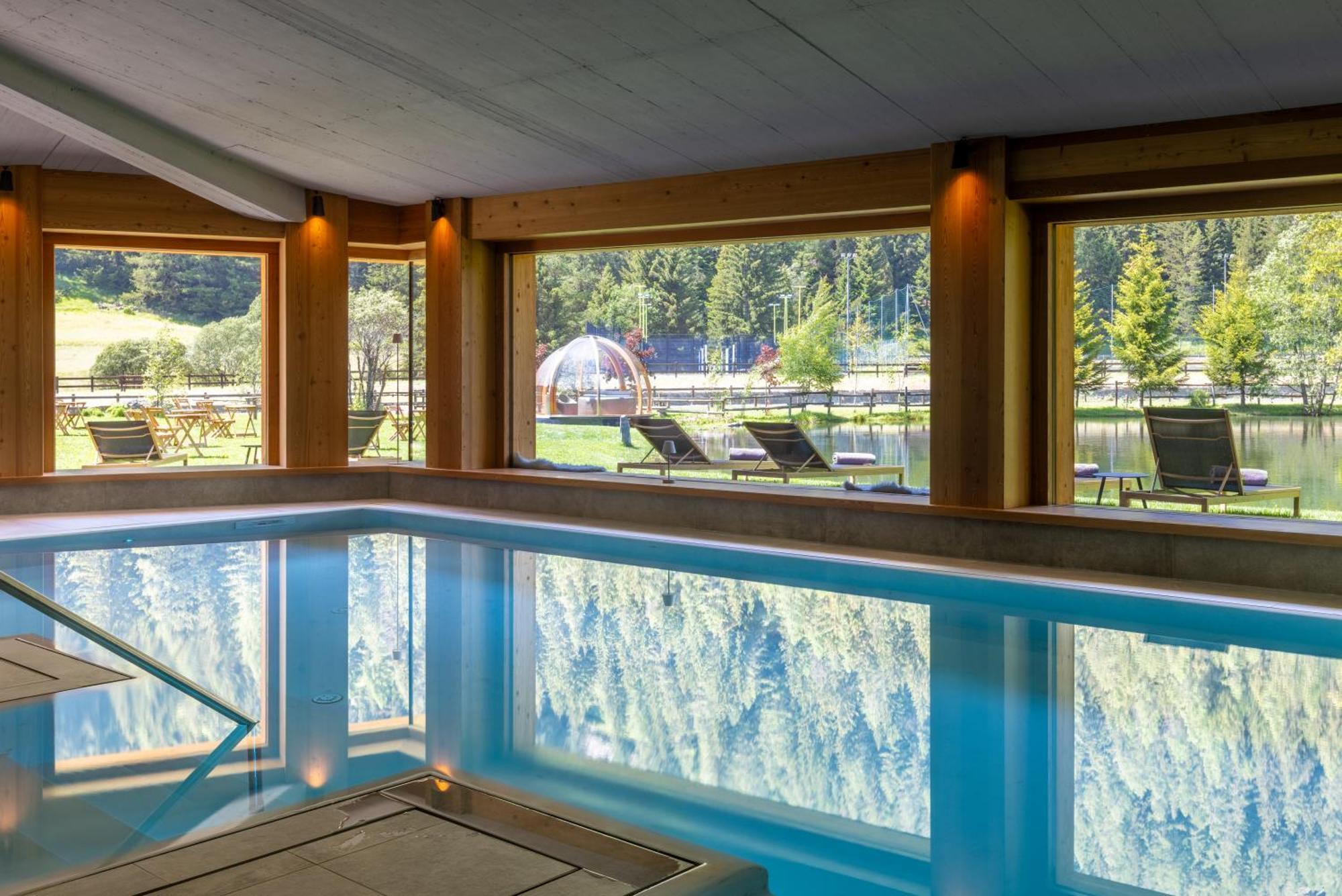 Au Charmant Petit Lac - Ecohotel Parc & Spa تشامبولوك المظهر الخارجي الصورة