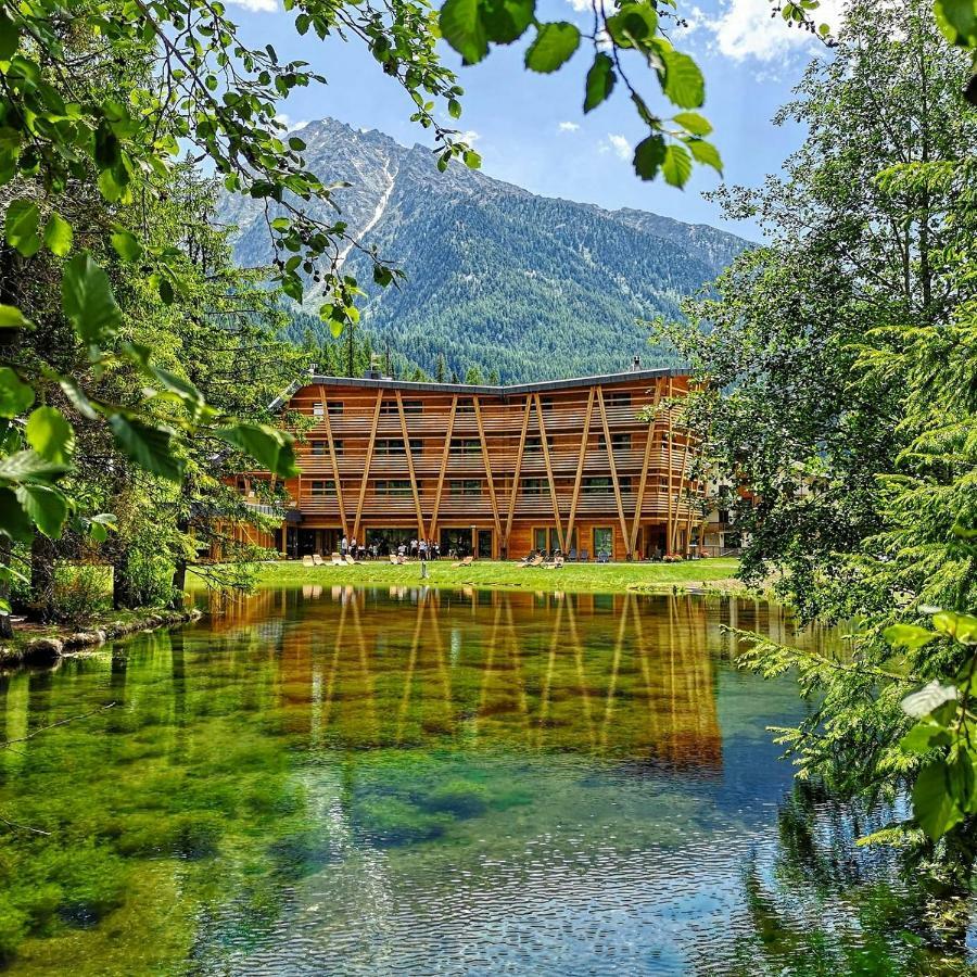 Au Charmant Petit Lac - Ecohotel Parc & Spa تشامبولوك المظهر الخارجي الصورة