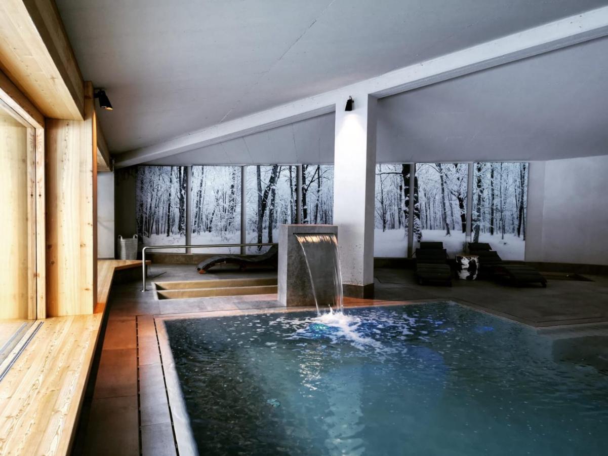 Au Charmant Petit Lac - Ecohotel Parc & Spa تشامبولوك المظهر الخارجي الصورة